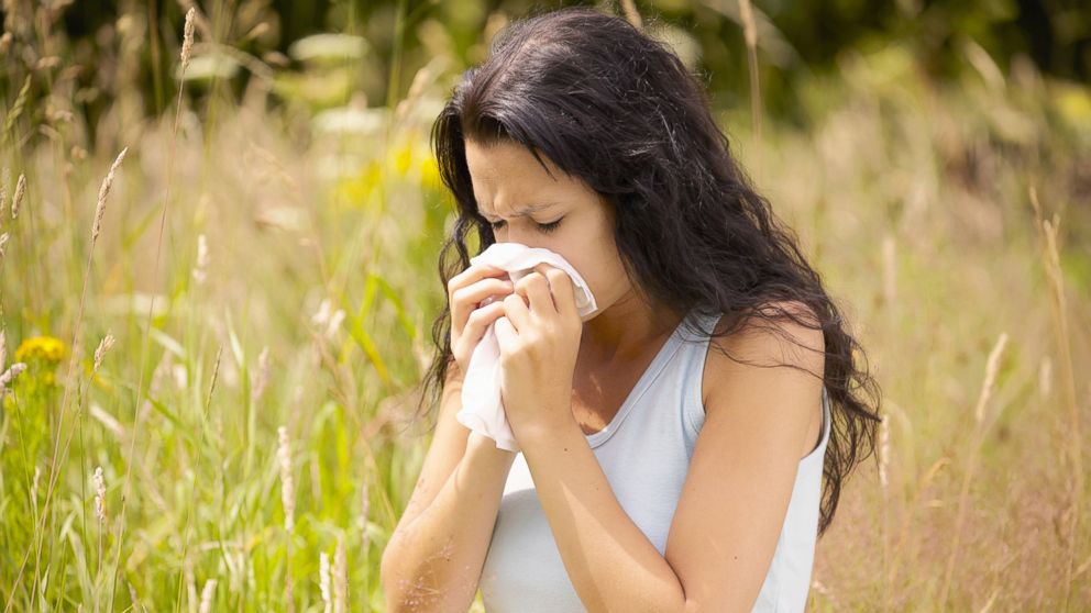 PHOTO: Long winter and delayed spring are making allergies worse.
