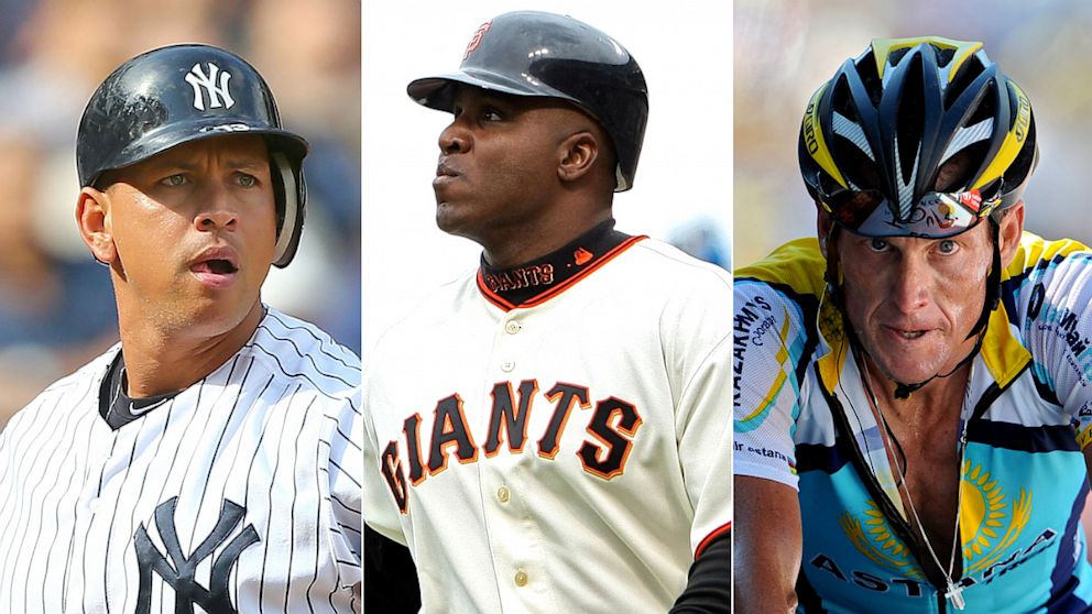 PHOTO: Alex Rodriguez, Barry Bonds and Lance Armstrong