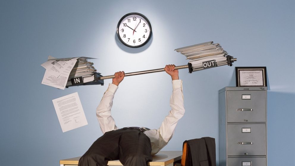 PHOTO: Fight office induced weight gain with these tips.