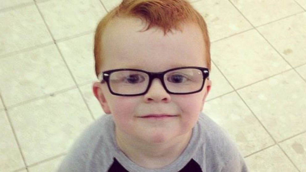PHOTO: A mom turns to Facebook users to help her son feel better about his new glasses.