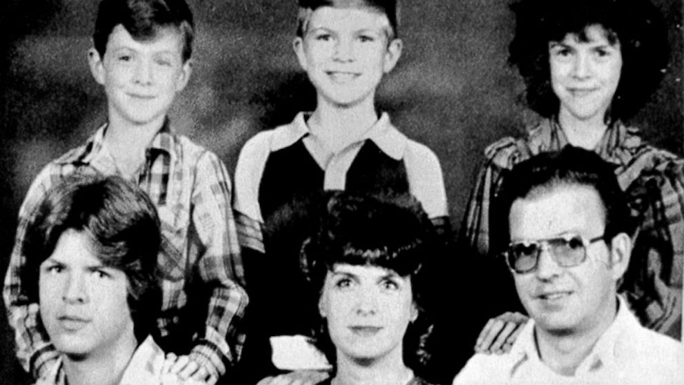 PHOTO: Tom Odle, shown here at bottom left, slaughtered his entire family in 1985.