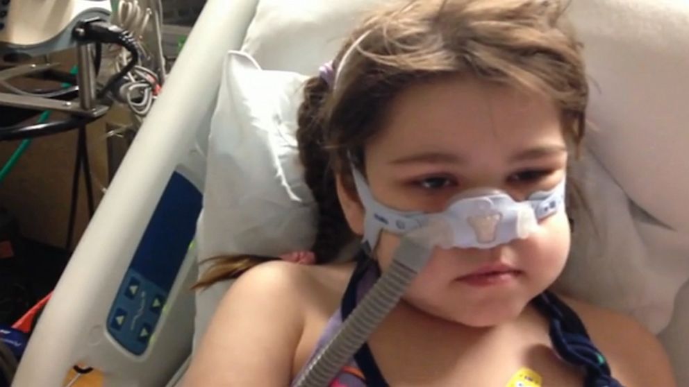 PHOTO: Sarah Murnaghan is shown at Childrens Hospital of Philadelphia in this still from video.