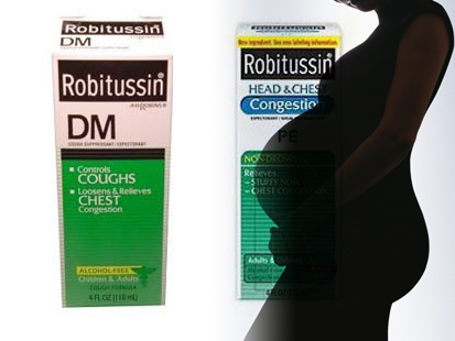 Pregnant Robitussin 78