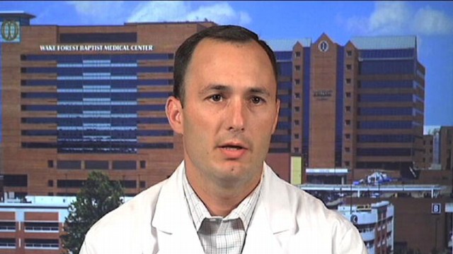 VIDEO: Dr. Chadwick Miller says new troponin test can determine heart attacks sooner.