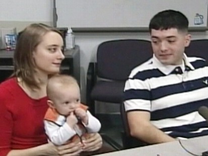 VIDEO: 911 operator Chris Scoot talked his wife through saving their choking son.