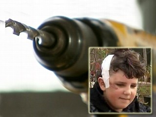 Handyman Drill Saves Boy's Life