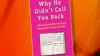 VIDEO: Rachel Greenwald's "Why He Didn't Call You Back" exposes what men really think.