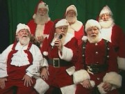 Santas Ask for Priority Flu Shots