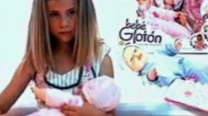 New Spanish toy imitates breastfeeding.