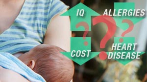 Photo: Are Some Breastfeeding Claims Overblown? Mathematicians, Moms Question if Every Breastfeeding Benefit Claim Holds Water