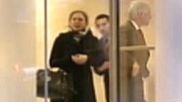 Bill Clinton leaves the hospital