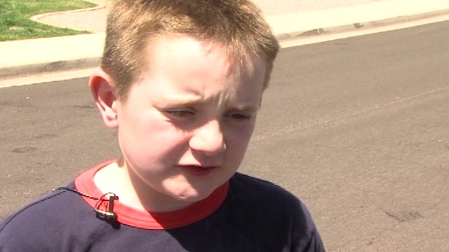 PHOTO: Tristin Saghin saved his baby sister by performing CPR after she fell into their grandmothers swimming pool.
