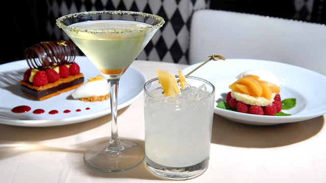PHOTO: David Burke's 'Tequila Mockingbird' and "In the Heat of The Night' cocktails are seen here.