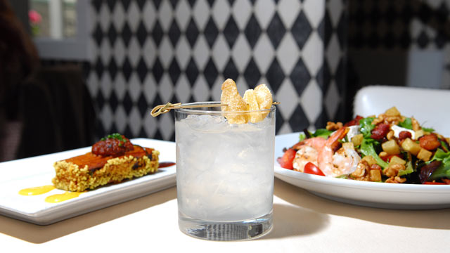 PHOTO: David Burke's 'In The Heat Of the Night' cocktail is seen here.