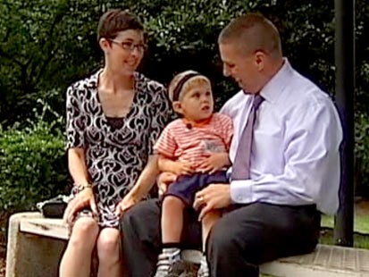3-Year-Old Hears Dad for First Time