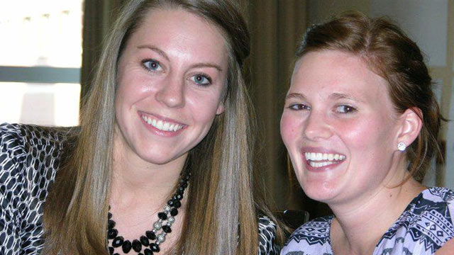 PHOTO: Tina Westra(right),23, has suffered from epilepsy most of her life.