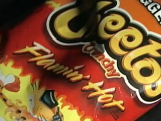 Flamin' Cheetos Too Hot for School