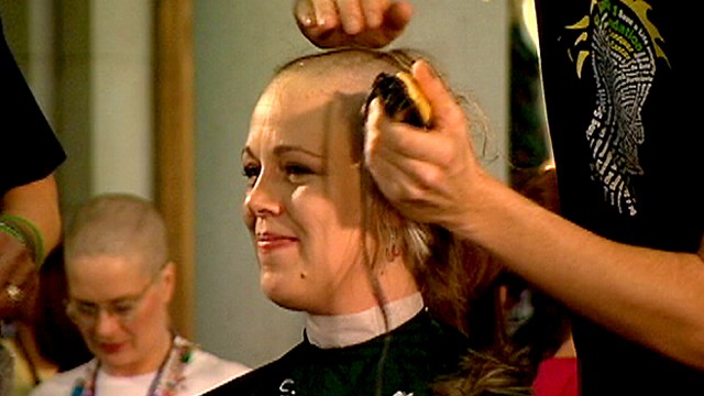 Shaved Heads for Cancer Awareness