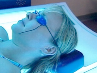 VIDEO: The health care reform bill includes a 10 percent tax on tanning salon patrons.