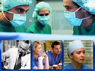 Photo: a study that suggests that young doctors who watch MEDICAL DRAMAS may be influenced by the shows