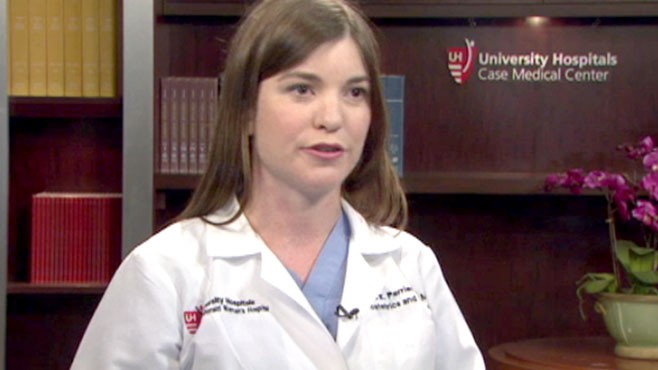 VIDEO: University Hospitals Case Medical Center's Dr. Lisa Perriera comments.