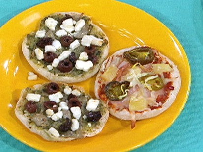 Matt Goulding's mini pizzas.