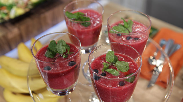 PHOTO: Bethenny Frankel's Pomegranate Smoothie.