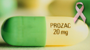 PHOTO Thousands of breast cancer survivors take antidepressants to ward of hot flashes caused by tamoxifen -- a chemical agent that helps prevent the disease from returning.