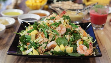 PHOTO: Bethenny Frankel's Asian Shrimp Salad.