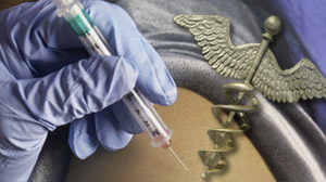 PHOTO A vaccine that uses cancer cells against themselves significantly slows the progress of a deadly form of blood cancer, a researcher said here.