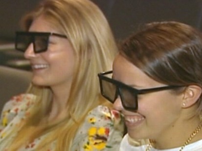 VIDEO: Even when wrapped in plastic, 3-D glasses pose a bacterial risk to moviegoers.