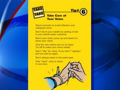 VIDEO: NYC Department of Health comes under fire for pamphlet on safer heroin use.
