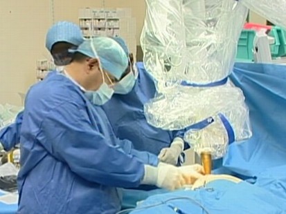 VIDEO: British researchers are testing radiation treatments through injection.