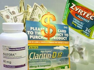 alergy medication cost