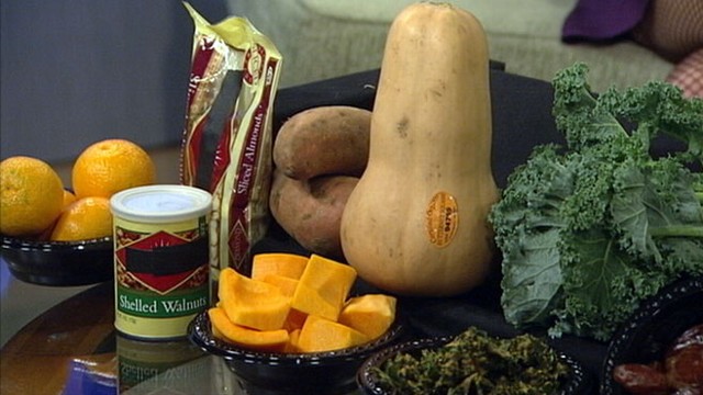 VIDEO: Kale and other foods packed with vitamins.