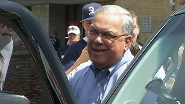 VIDEO: Thomas Menino, 69, underwent treatment for an infection and compression fracture in his back.