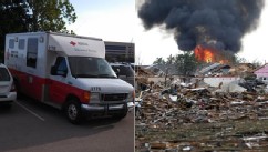 PHOTO: Red Cross Oklamhoma posted this photo on twitter May 21, 2013 with the caption, 