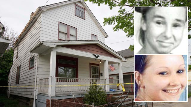PHOTO: A house where three women escaped is shown, May 7, 2013, in Cleveland.