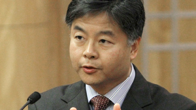PHOTO: State Sen. Ted Lieu, D-Torrance urged lawmakers to approve his bill to ban a controversial form of psychotherapy aimed at making gay people straight during a hearing at the Capitol in Sacramento, Calif., May 8, 2012.