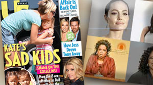 Celebrity names, US Weekly, Jolie, Oprah