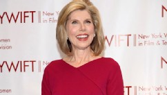 PHOTO: The wellness formula is Christine Baranski's choice of cold remedy, seen here Dec. 7 2011.