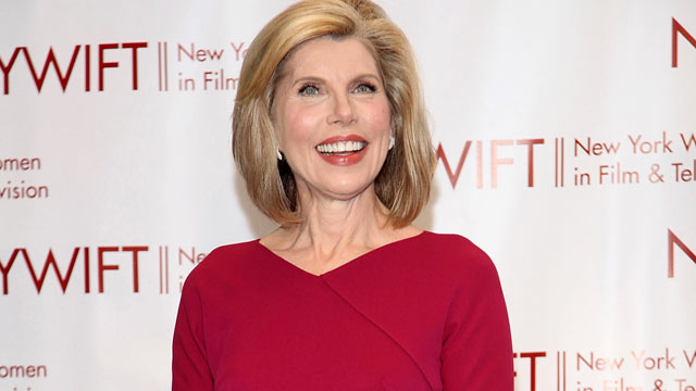 PHOTO: The wellness formula is Christine Baranski's choice of cold remedy, seen here Dec. 7 2011.