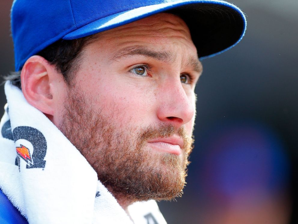 PHOTO: Daniel Murphy of the New York Mets looks on against the Philadelphia Phillies at Citi Field on Aug. 31, 2014 in the Queens borough of New York City.