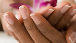 PHOTO: Having abnormal nail color, Agus says, can be a clue something is wrong, healthwise.