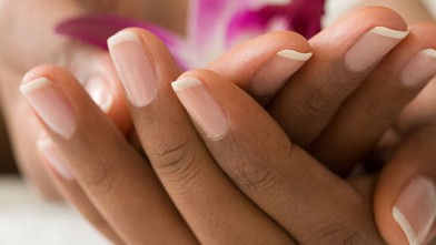 PHOTO: Having abnormal nail color, Agus says, can be a clue something is wrong, healthwise.