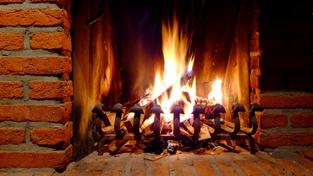 PHOTO: Fireplace