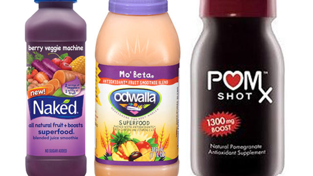 PHOTO: Manufacturers are labeling fruit drinks, as natural energy, to entice the consumers of its healthy benefits.