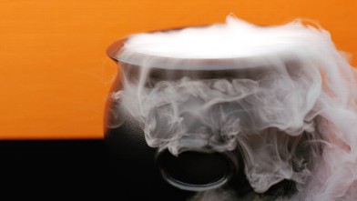 PHOTO: Steaming cauldron