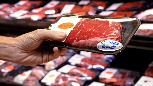 PHOTO: This year, the USDA began requiring nutrition labels on meat.