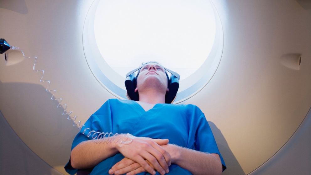 PHOTO: A patient about to have MRI examination in this undated photo.